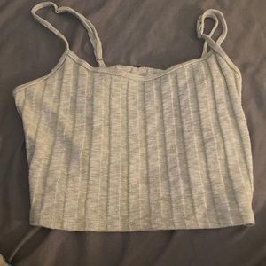 rub knit cami crop top